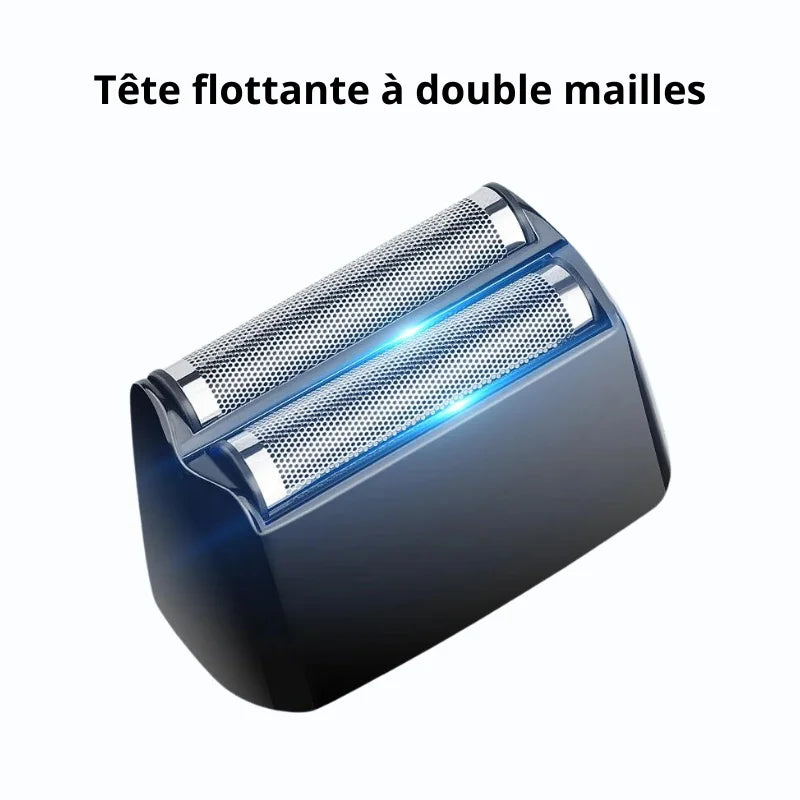 Rasoir Électrique 2 Têtes à Mouvements Alternatifs
