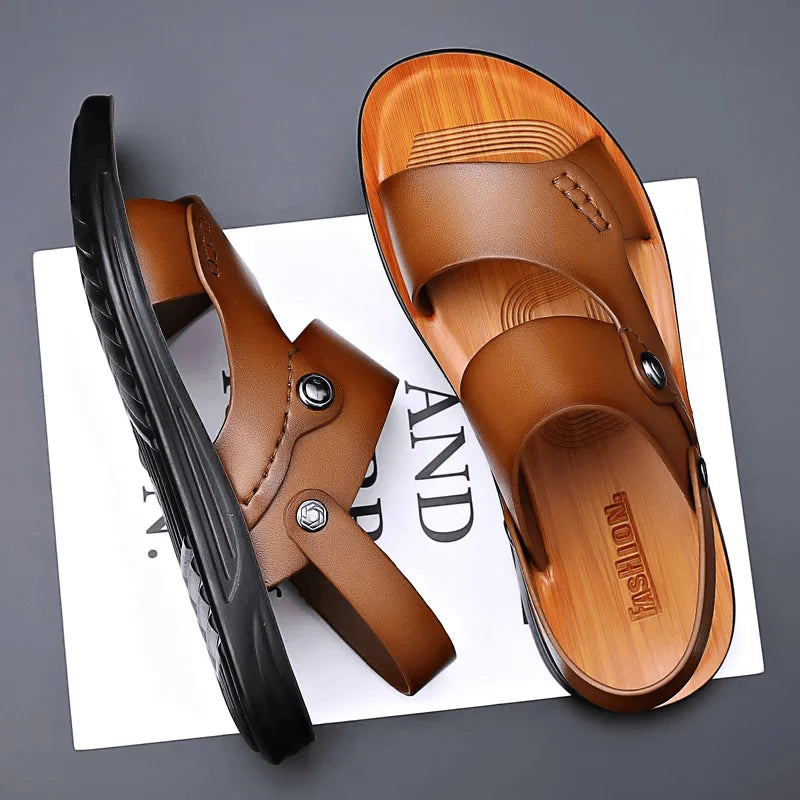 Sandales Cuir Homme