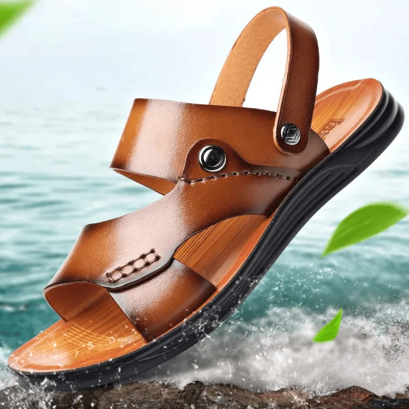 Sandales Cuir Homme