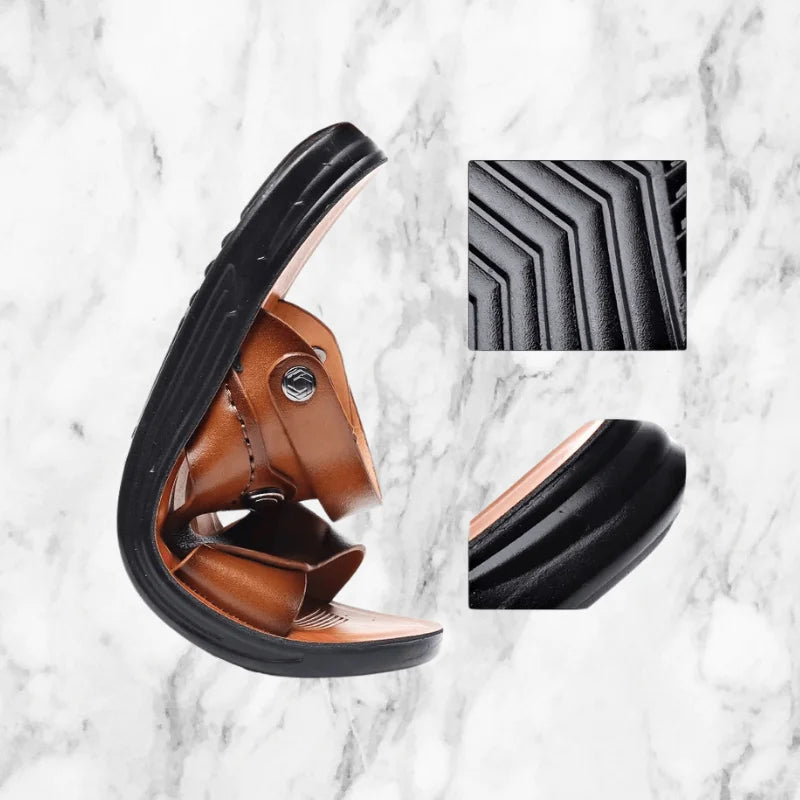 Sandales Cuir Homme
