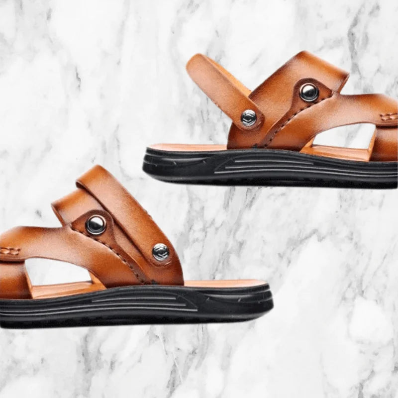 Sandales Cuir Homme
