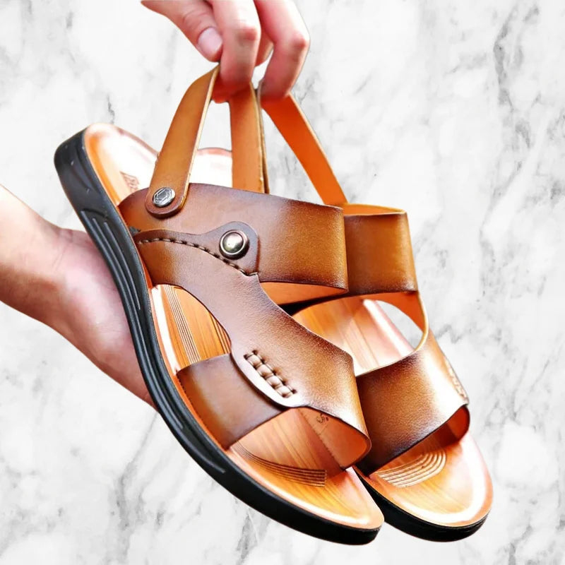 Sandales Cuir Homme