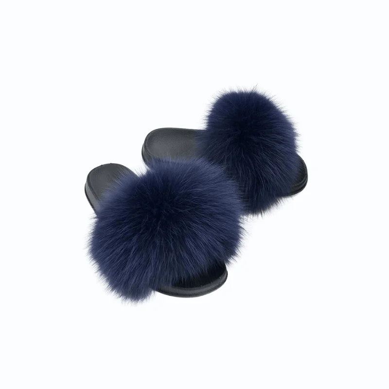Sandales Fourrure Femme