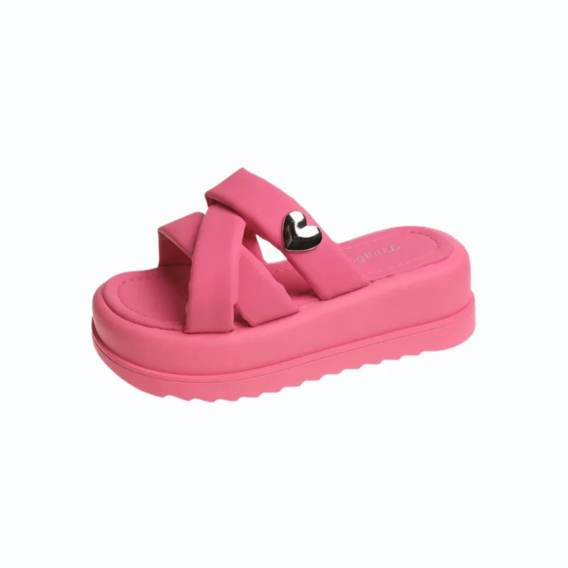 Sandales Semelles Hautes Femme