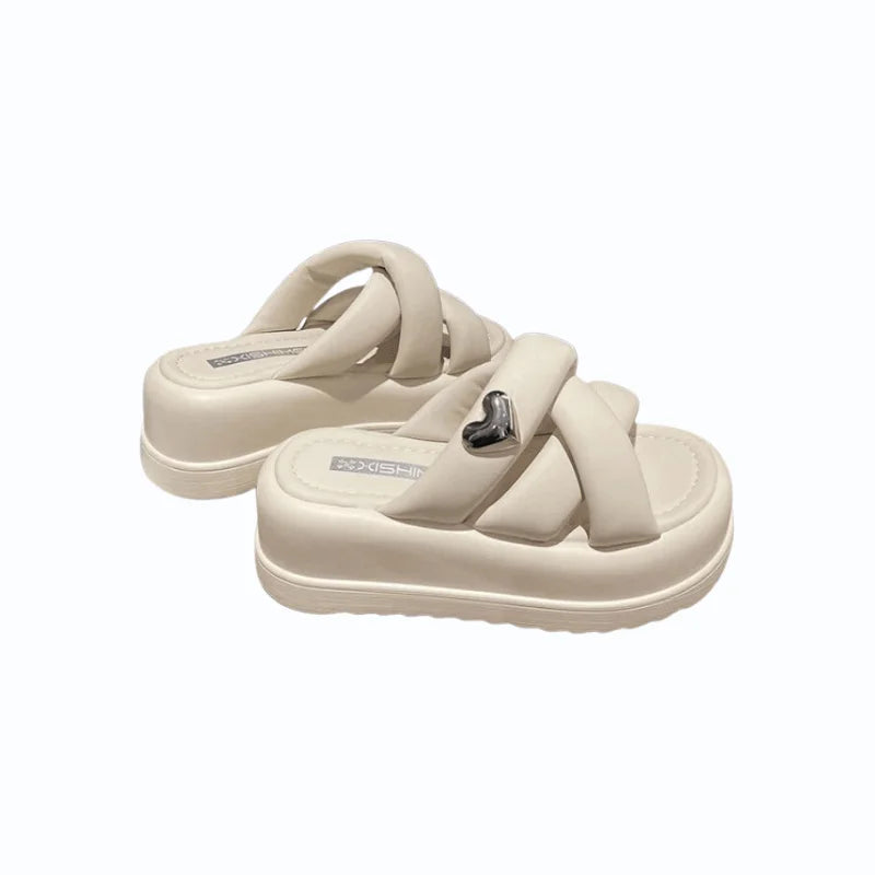 Sandales Semelles Hautes Femme