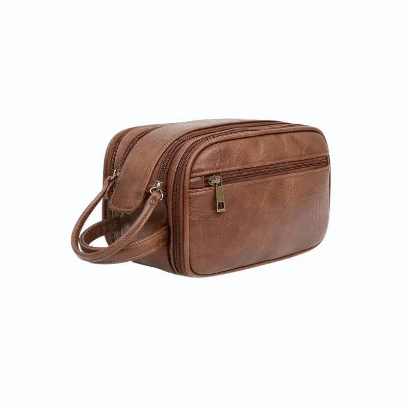 Trousse de Toilette Homme Cuir
