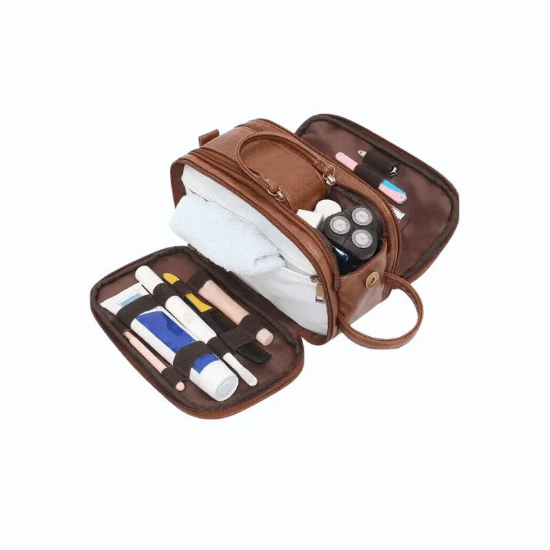 Trousse de Toilette - Homme / Cuir