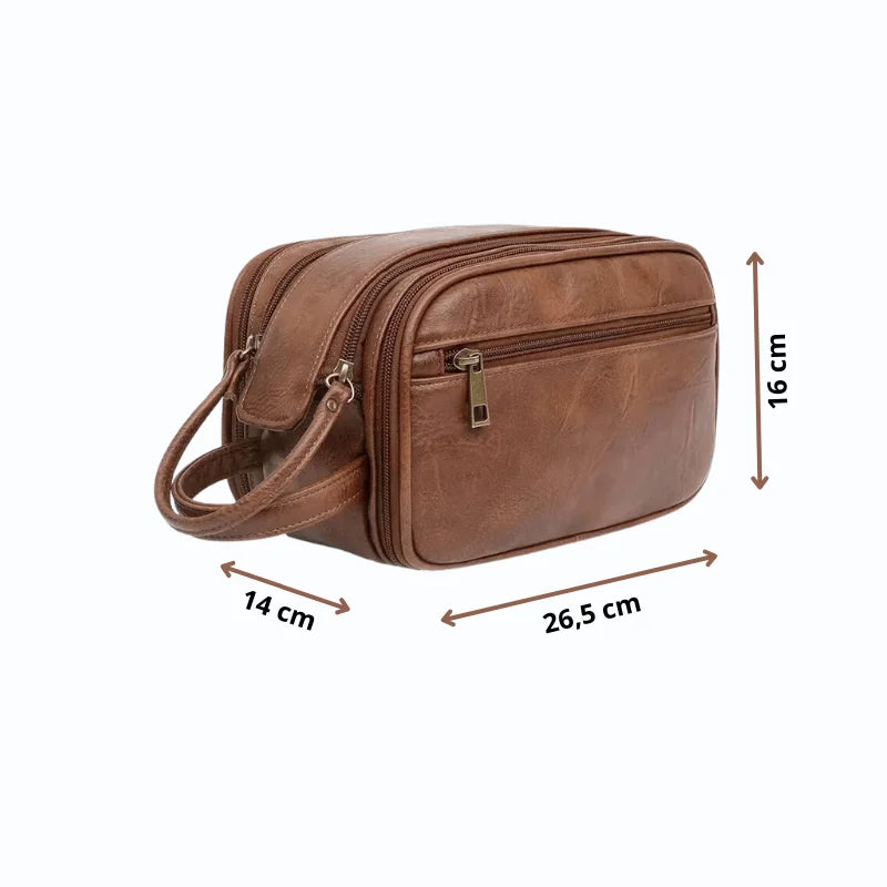 Trousse de Toilette - Homme / Cuir