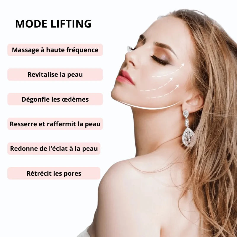 Appareil Anti Rides Lifting EMS Luminothérapie