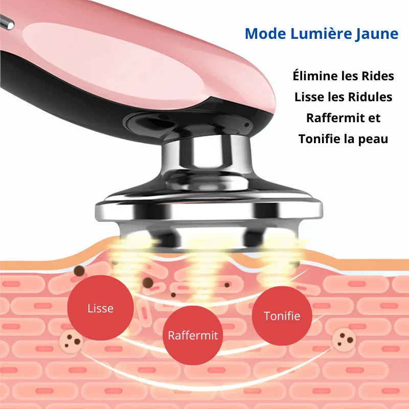 Appareil Anti Rides Lifting EMS Luminothérapie