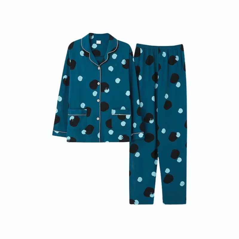 Pyjama Fleuri Coton Femme [2 Pièces]