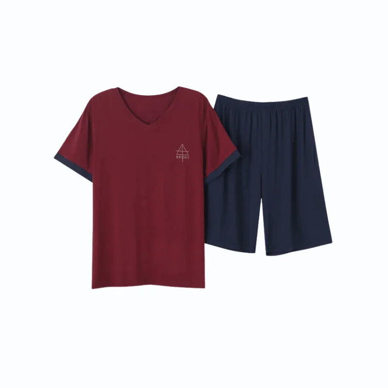 Pyjama Homme Short [2 Pièces]