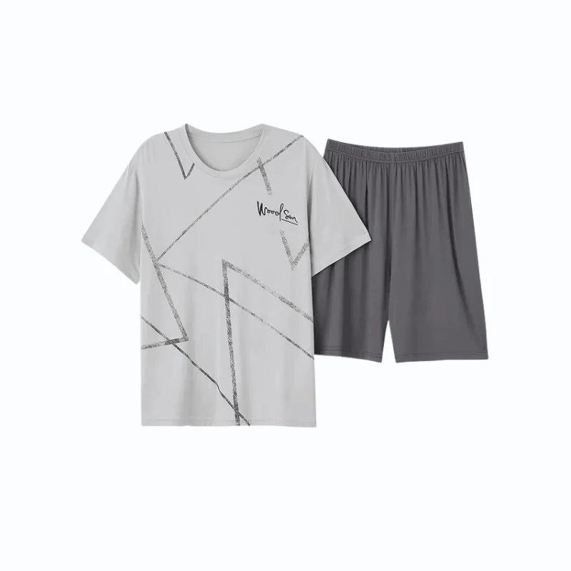 Pyjama Homme Short [2 Pièces]