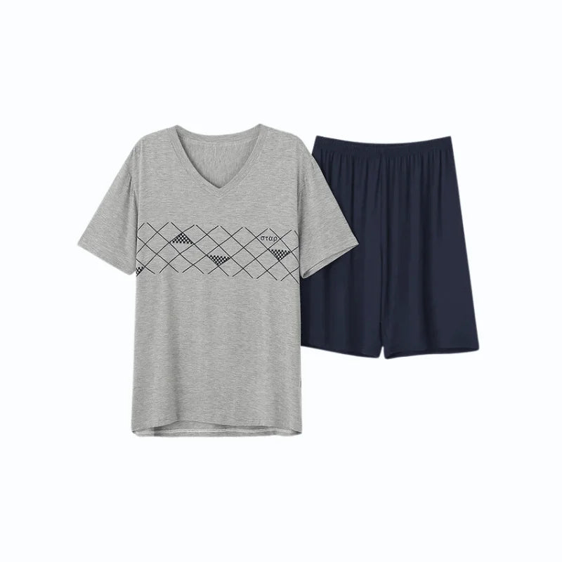 Pyjama Homme Short [2 Pièces]