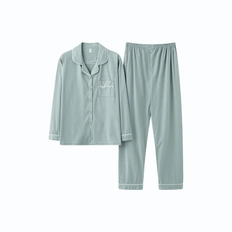 Pyjama Manches Longues Femme Grande Taille [2 Pièces]