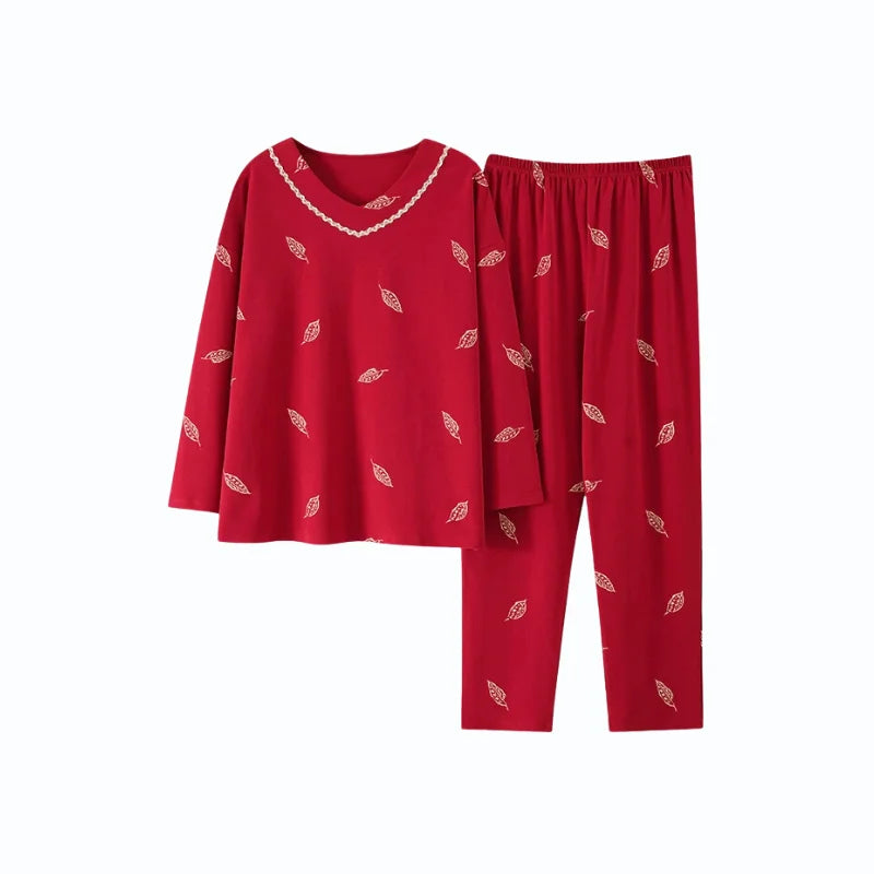Pyjama Rouge Femme [2 Pièces]