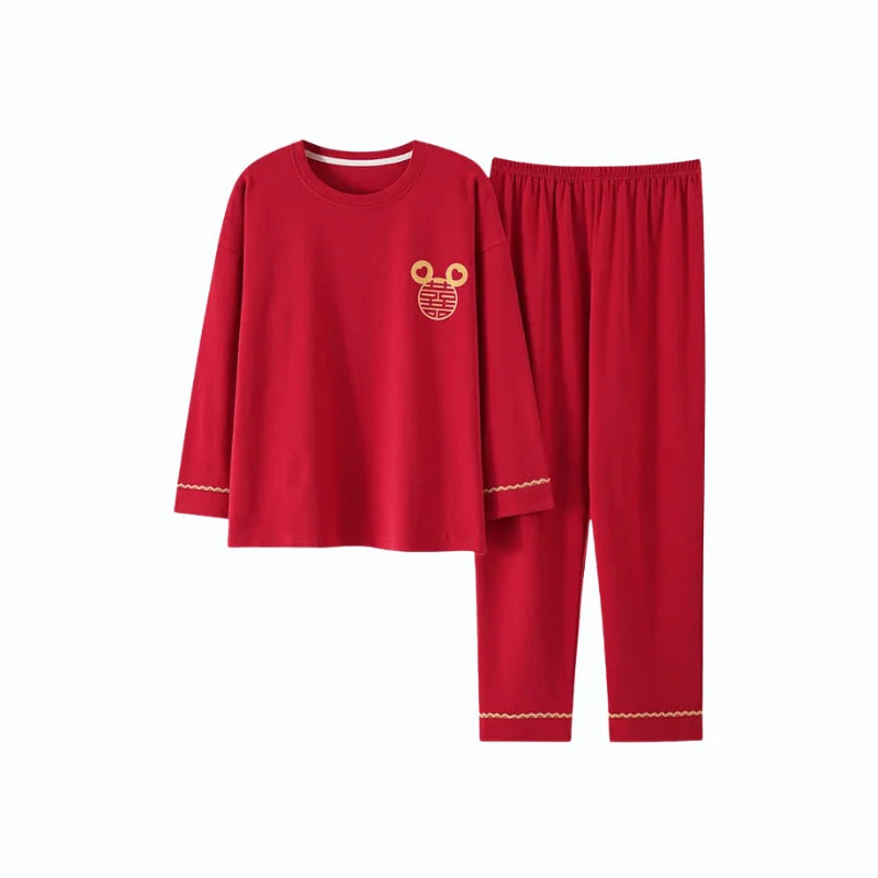 Pyjama Rouge Femme [2 Pièces]
